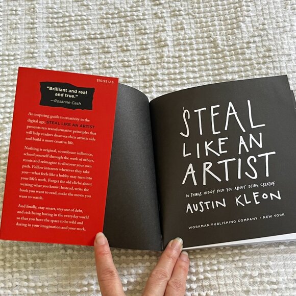 2 Books - Big Magic by Elizabeth Gilbert and Steal Like an Artist by A. Kleon - Picture 7 of 15
